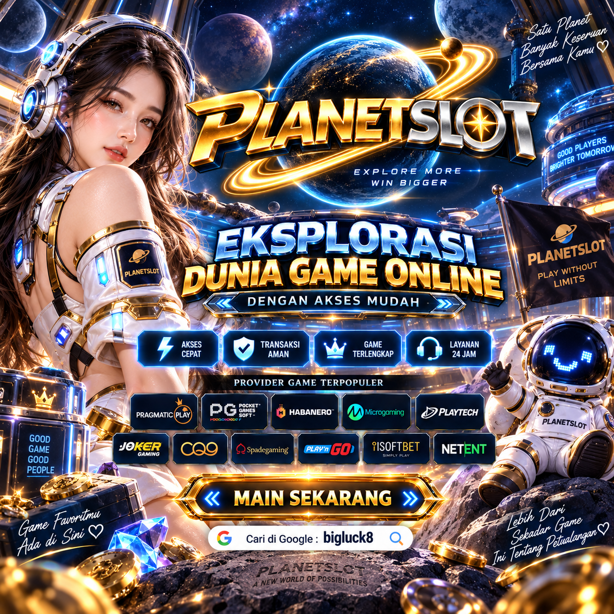 PLANETSLOT ⚡ Eksplorasi Dunia Game Online dengan Akses Mudah